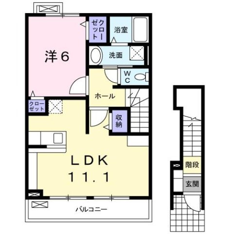 【間取り】 | フロントリバー・サンⅡ