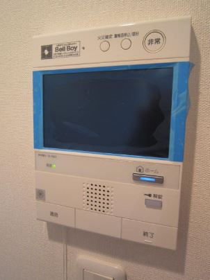 パークリュクス新宿御苑前ｍｏｎｏのセキュリティ|モニター付インターホン（別室参考写真です）