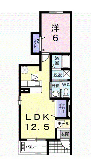 【間取り】 | プリムローズ・U【名古屋市賃貸・ペット可】