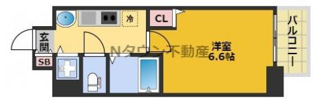 【間取り】 | プレサンスSAKAE白川公園 | 間取りです。