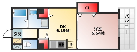 【間取り】 | ハイツカトレヤ