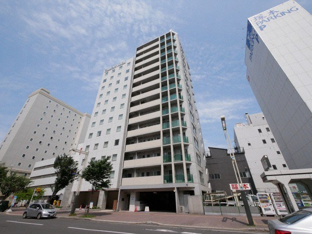 【外観パース】札幌中央レジデンス