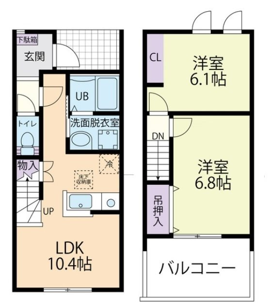 FOLIARの間取り