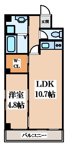 【間取り】 | ピオニー久宝寺