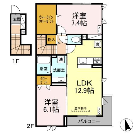 【間取り】 | レジデンス K(Residence K)