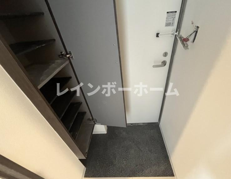 （仮称）ジーメゾン桶川神明の玄関|※同管理参考写真