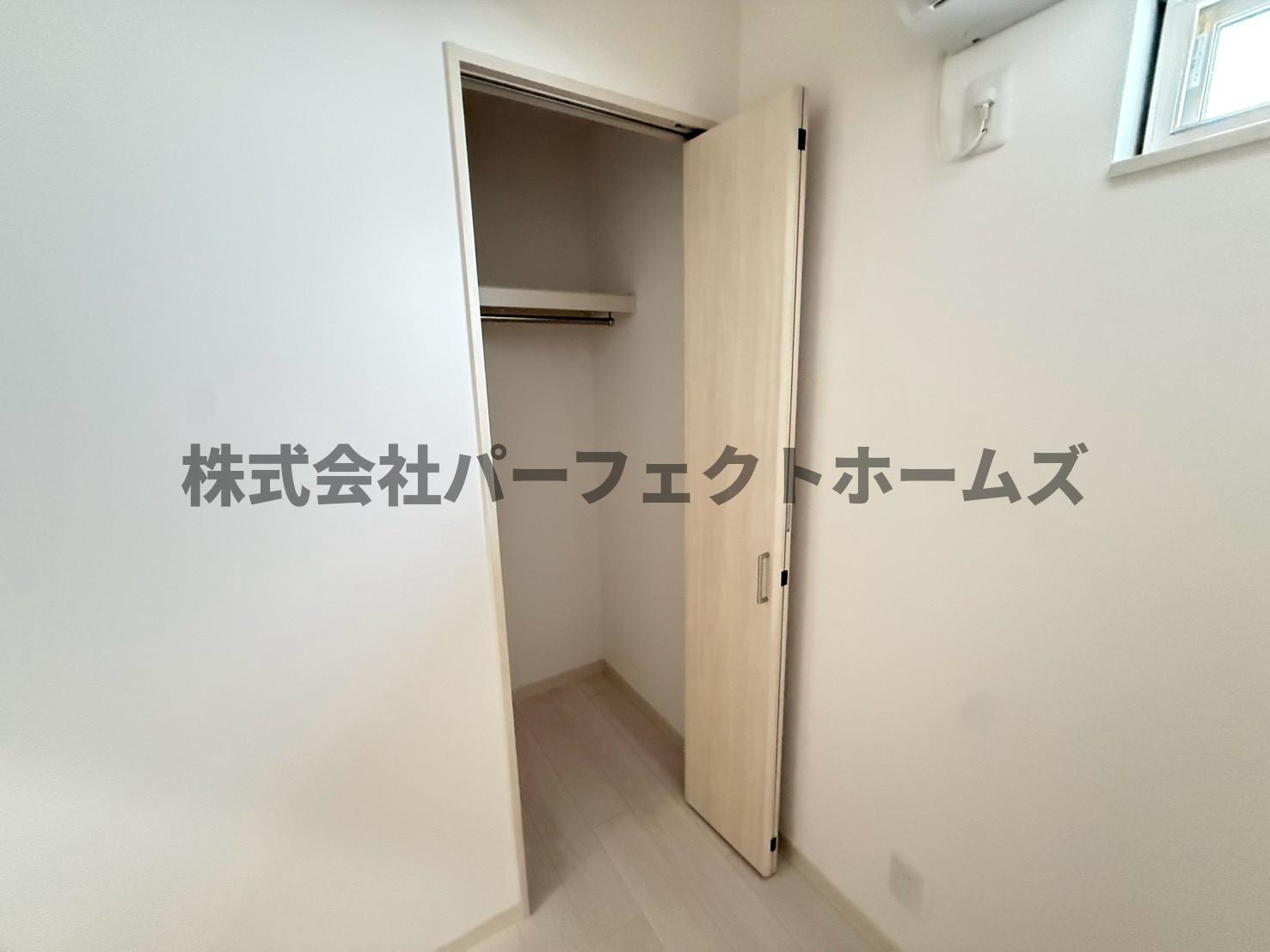 クリエオーレ藤阪東町Ⅱの収納|たっぷりとした収納スペースです