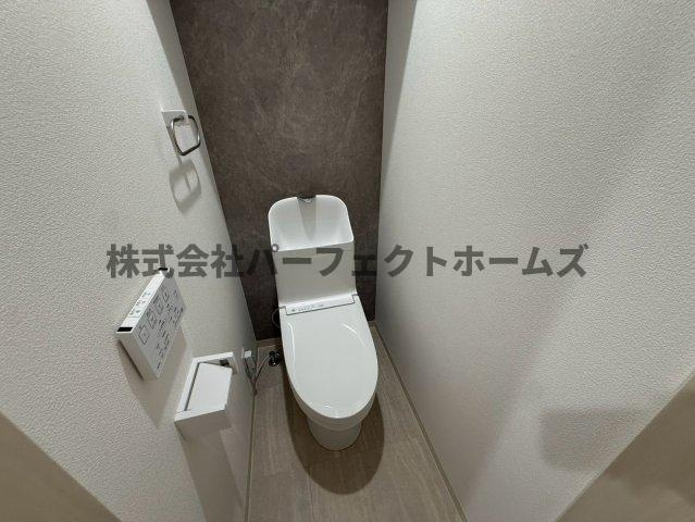 クリエオーレ藤阪東町Ⅱのトイレ|清潔感のあるトイレです