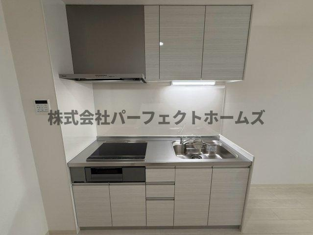 クリエオーレ藤阪東町Ⅱのキッチン|きれいなキッチンです