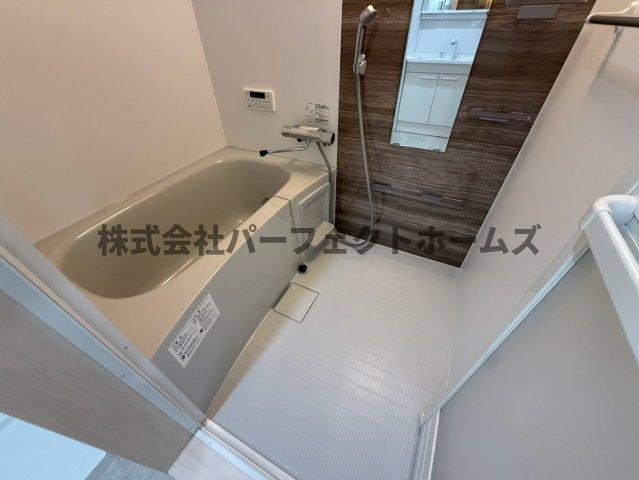 クリエオーレ藤阪東町Ⅱの浴室|日々の疲れを癒すお風呂付です