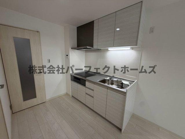 クリエオーレ藤阪東町Ⅱの居間・リビング|おしゃれな居間です