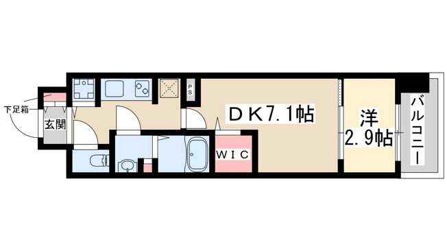 【間取り】 | ファーストフィオーレ江坂垂水町