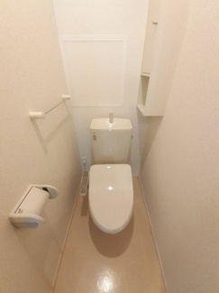 【トイレ】 | グレイス | 落ち着いた色調のトイレです