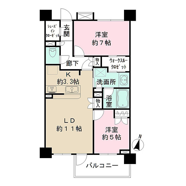 BELISTA四谷大京町の間取り|BELISTA四谷大京町