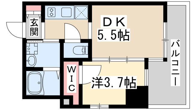 【間取り】 | ファーストフィオーレ江坂垂水町2