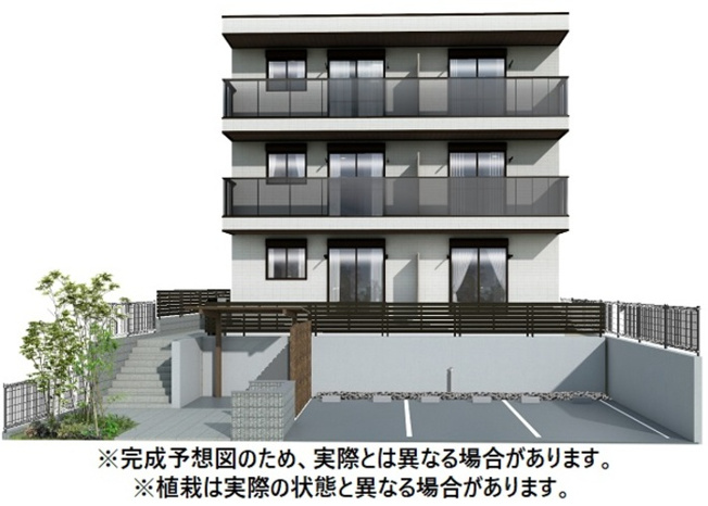 【外観パース】ルヴィータ川名