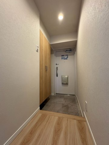 パレス朝霧の玄関|ゆったりとした玄関です