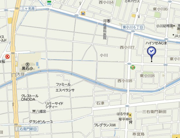 エステアロージョ の地図