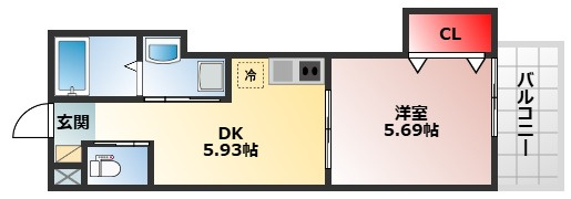【間取り】 | ハイツカトレヤ