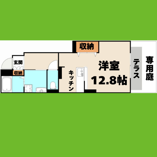 ウエスト　アベニューの間取り