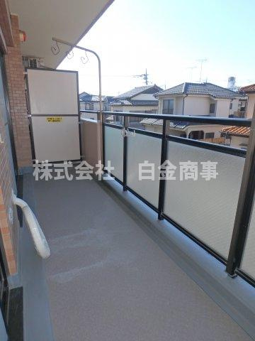 ライオンズマンション若葉のバルコニー