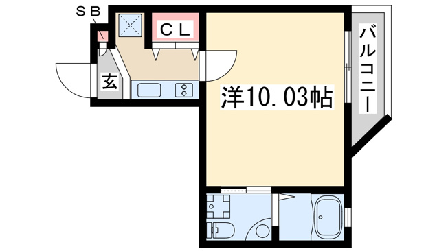 【間取り】 | アーバンフラッツ江坂