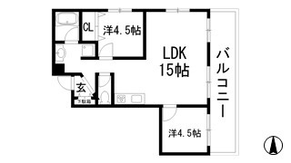 【間取り】 | シャンボール滝川