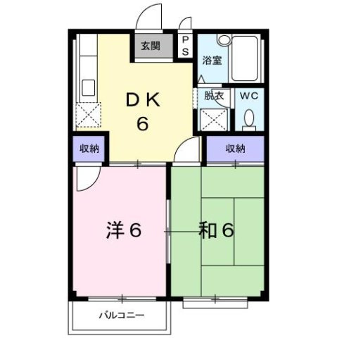 エルディム静の間取り