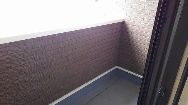 ラディアⅢのバルコニー