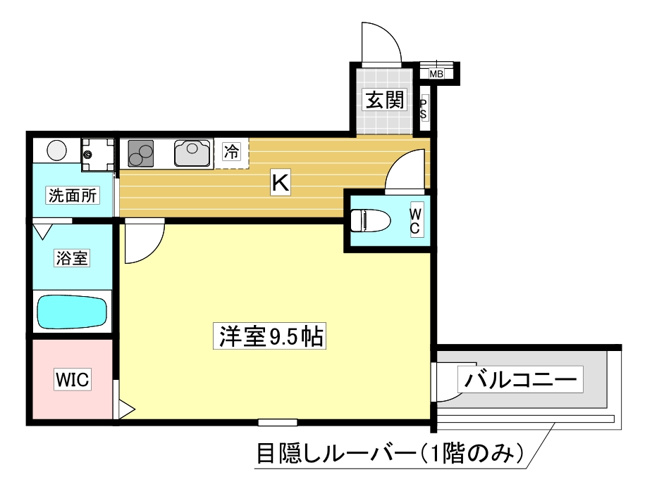 【間取り】 | フジパレス西宮段上町