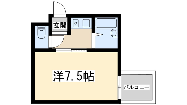 【間取り】 | サンライズハイツ2号館