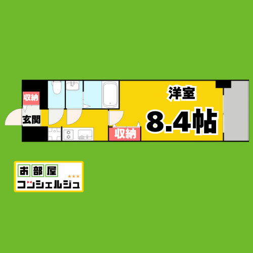 ディアレイシャス浅間町の間取り