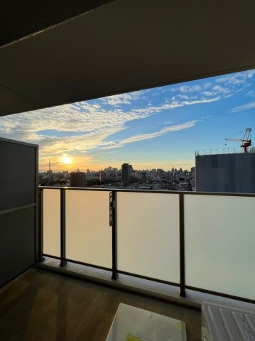 エスリード千種パークフロント　名古屋市賃貸　仲介手数料無料のバルコニー