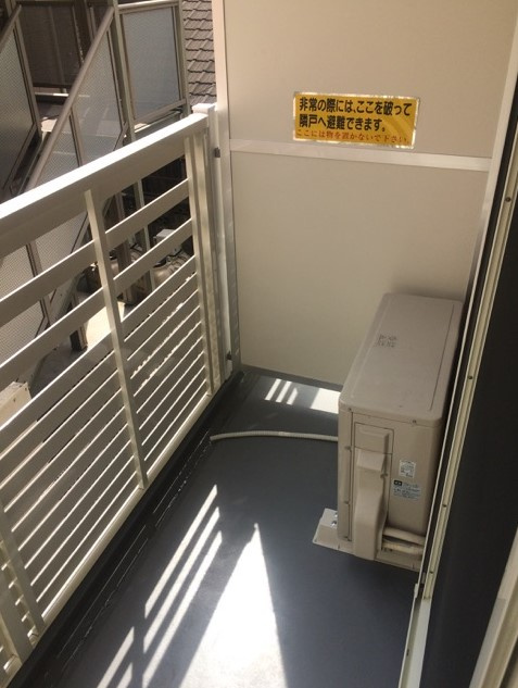 グレイスのバルコニー