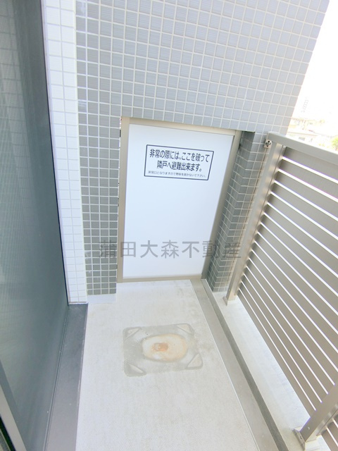 ラフィスタ羽田の設備|バルコニー