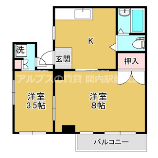 【間取り】 | 第1笠原ビル