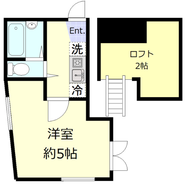 中野区中野３丁目のアパートの間取り