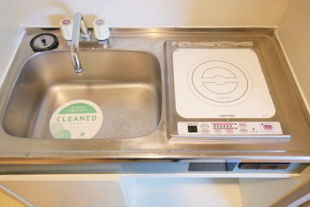 ステージファースト武蔵小山のキッチン|１口IHコンロ