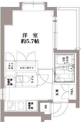 Ｖｅｒｏｎａ板橋本町の間取り