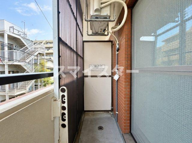 船橋市本町４丁目の賃貸マンションのバルコニー