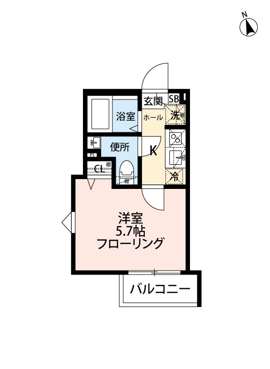 アルコバレーノの間取り