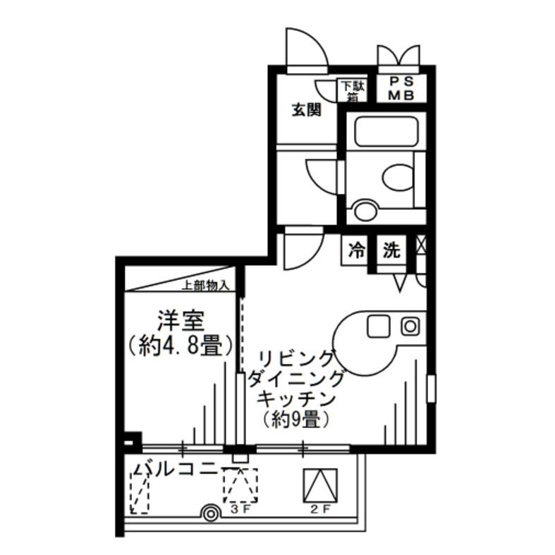 【間取り】 | ラナイコート1596