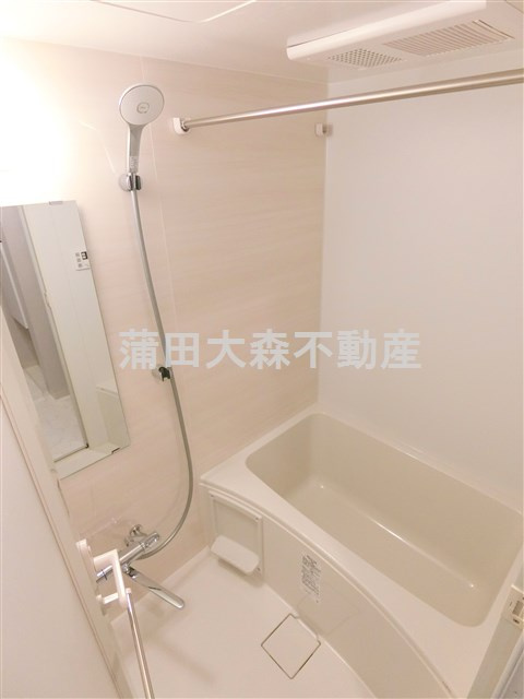 ココキューブ西蒲田の浴室|浴室乾燥機付きのお風呂　バスルーム