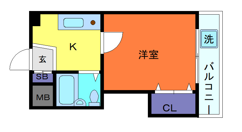ロマネスク六甲の間取り