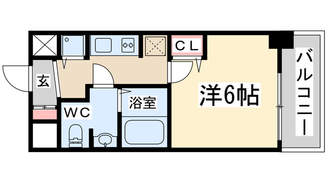 【間取り】 | アドバンス新大阪5