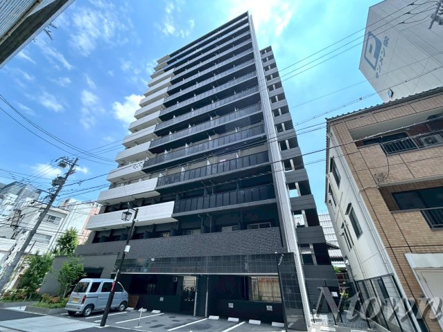 【外観】 | プレサンス伏見アーバンベース | 落ち着いた雰囲気の外観です