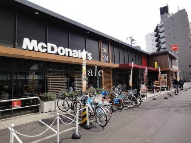 新宿区高田馬場２丁目のアパートの周辺