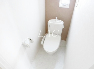 【トイレ】 | ラシーネ扇　アイリス | トイレです。