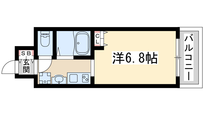 【間取り】 | アヴァンセクール江坂