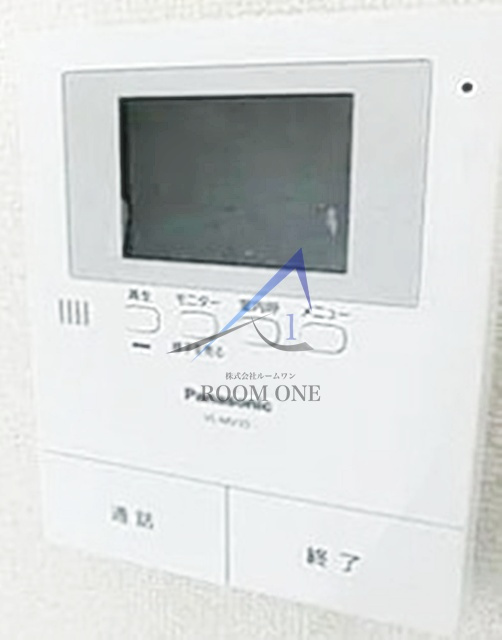 オーク・シオンのセキュリティ|モニター付きインターホンです。